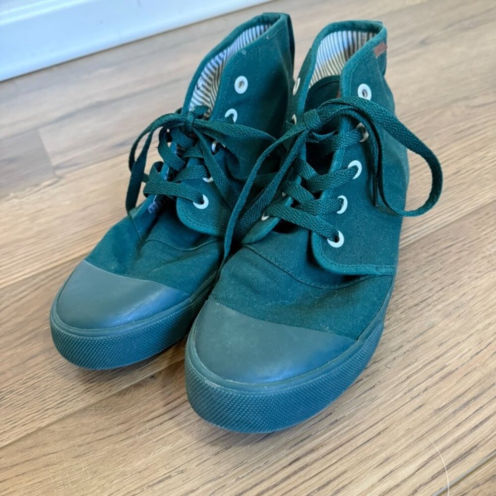 Bangs Shoes High Tops Emerald Green